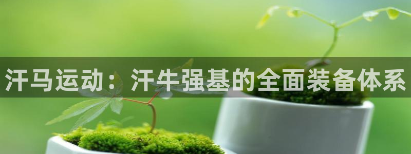 风速体育官网下载平台注册流程图：汗马运动：汗牛强基的全面装备